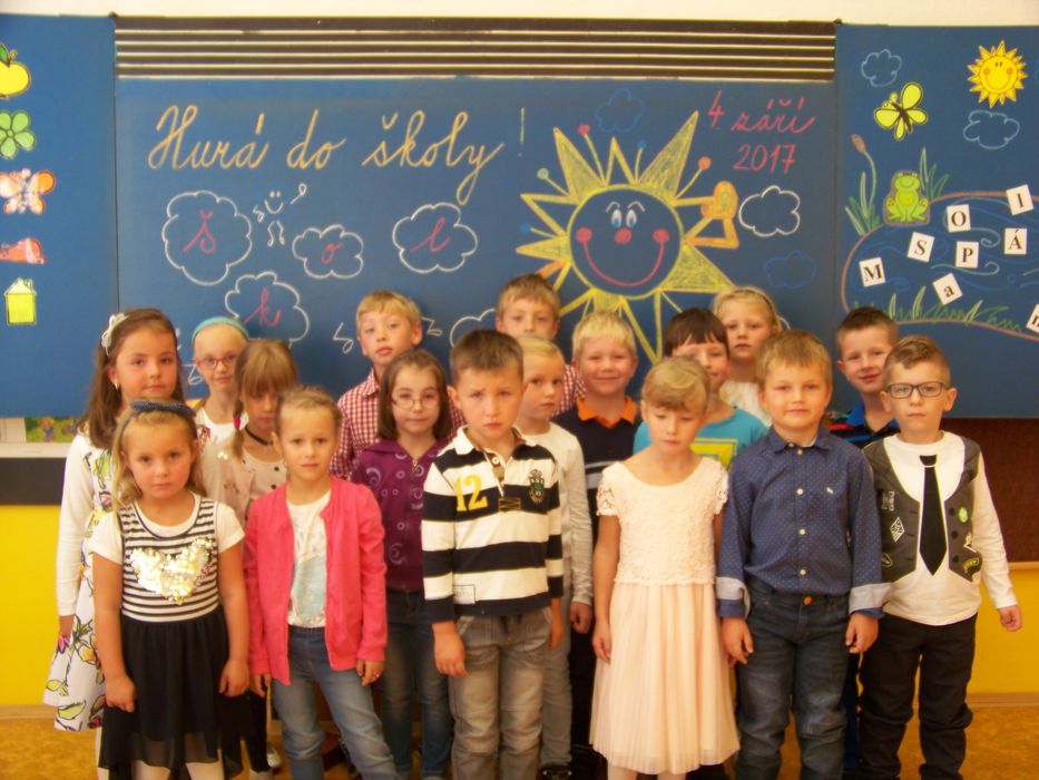 První školní den na ZŠ TGM Vimperk 